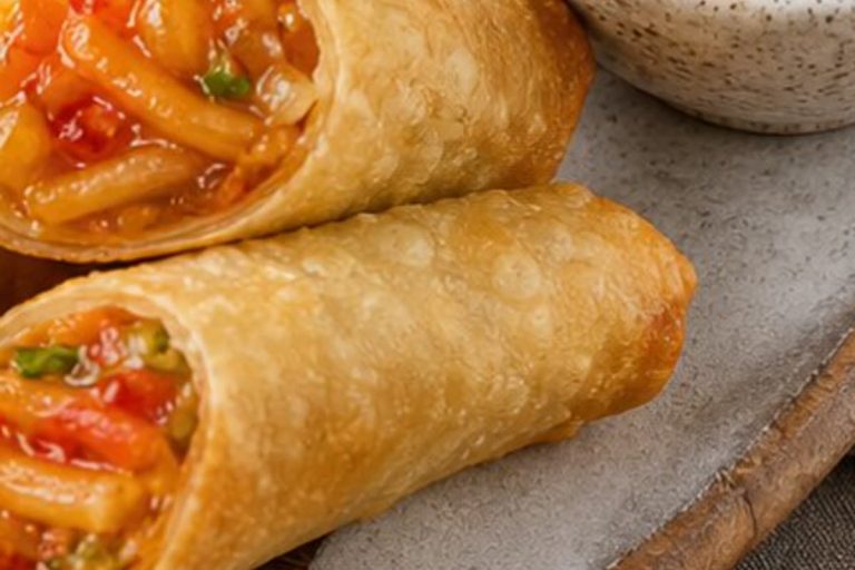 Sweet Chili Spring Rolls recipe