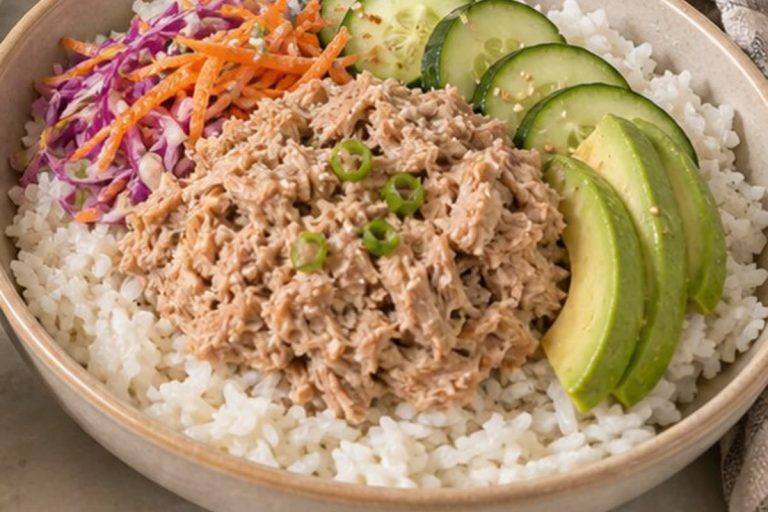 Tuna Rice Bowl recipe