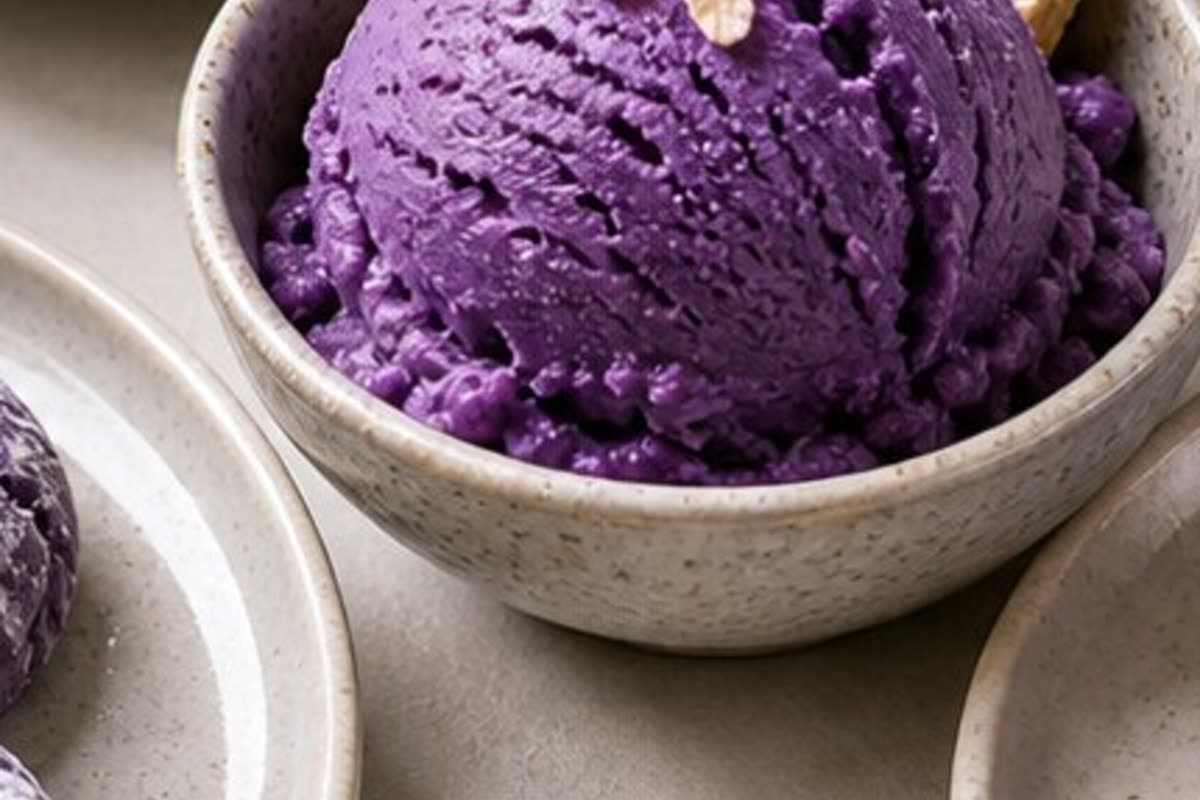 Ube Ice Cream