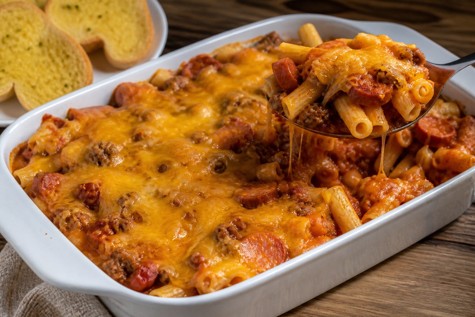 Filipino Spaghetti Baked Ziti recipe
