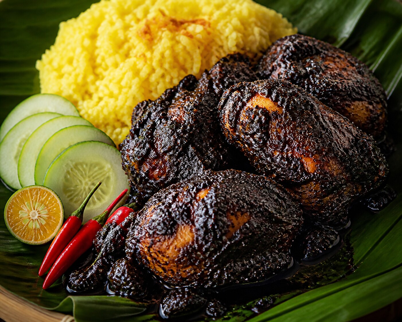 Piyanggang Manok: Black Coconut Chicken recipe
